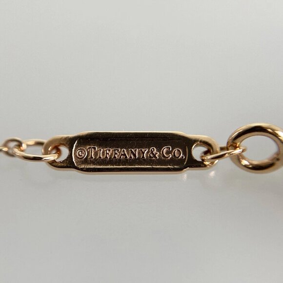 TIFFANY&Co. T Smile mini Rose gold Necklace - Picture 2 of 14